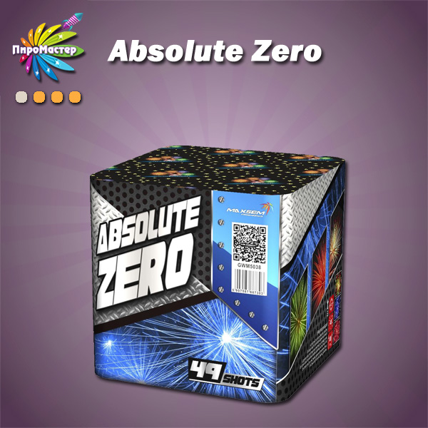 ABSOLUTE ZERO батарея салютов 1,2"х49